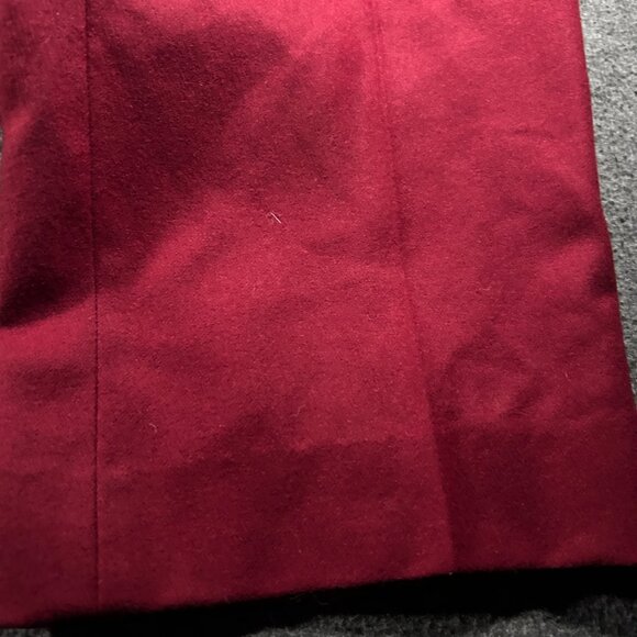Pendleton Pants Womens 12 Red Made in USA 100% Virgin Wool Trouser Vintage - Picture 2 of 13